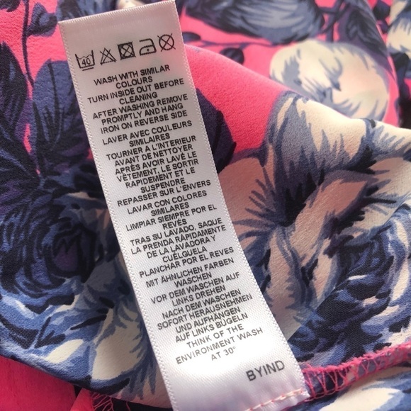 ASOS floral pink short sleeve midi s… - Picture 9 of 10